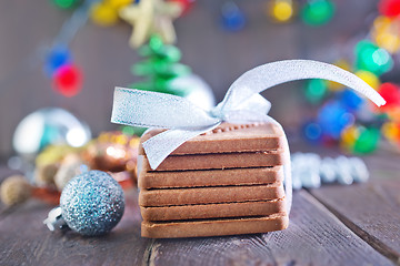 Image showing christmas cookies