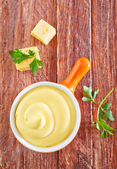 Image showing cheese sauce