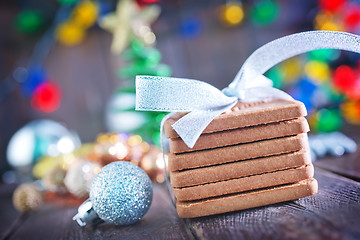 Image showing christmas cookies