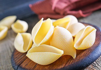 Image showing raw pasta