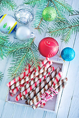 Image showing Christmas candy