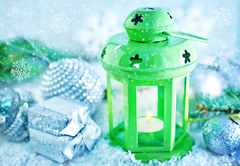 Image showing green lamp