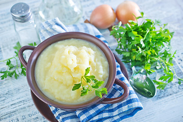 Image showing mashed potato