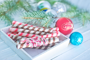 Image showing Christmas candy