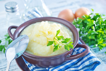 Image showing mashed potato