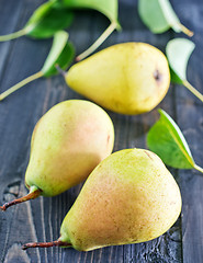 Image showing fresh pears