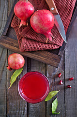 Image showing pomegranate juice