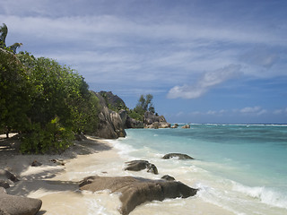 Image showing tropical island beach