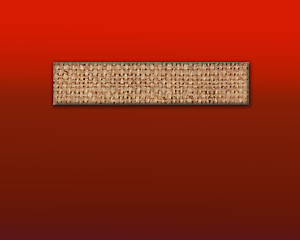 Image showing red strip on the abstract claret background