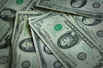 Image showing background from American dollar bank notes 