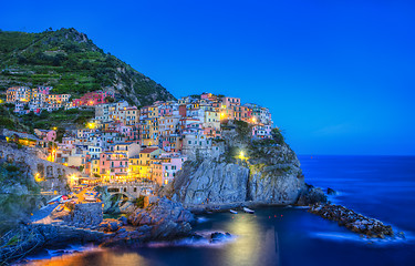 Image showing Manarola - Cinque Terre, Italy