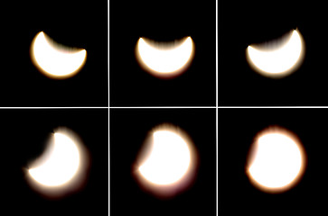 Image showing Solar eclipse serial 2