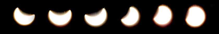 Image showing Solar eclipse serial 1