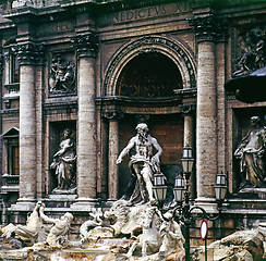 Image showing Fontana de Trevi