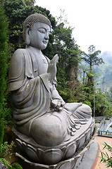 Image showing Buddha sculpture