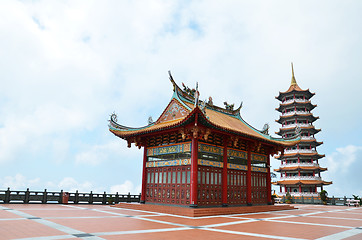 Image showing Chinese temple in Genting highland
