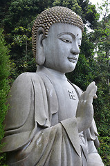 Image showing Buddha sculpture