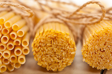 Image showing bunch of Italian pasta type