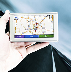 Image showing GPS screen