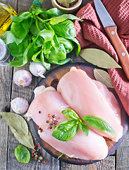 Image showing raw chicken