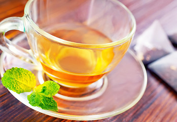 Image showing mint tea