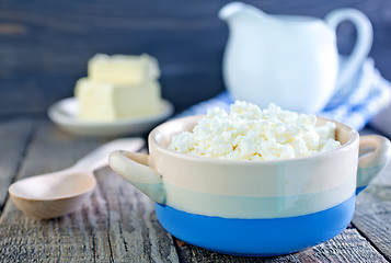 Image showing cottage cheese