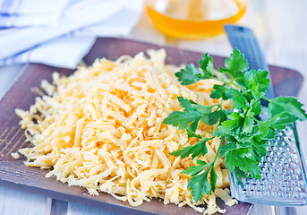 Image showing grated cheese