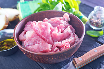 Image showing raw meat