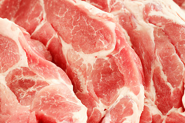 Image showing Raw pork meat