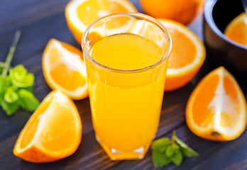 Image showing orange juice