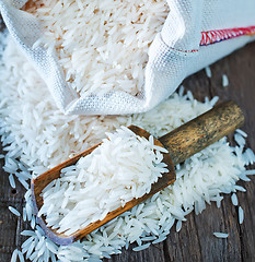 Image showing raw rice