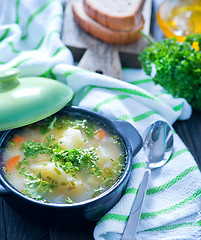 Image showing fresh soup