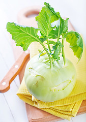 Image showing Cabbage kohlrabi 