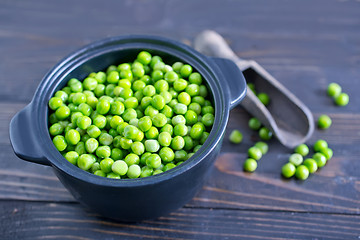 Image showing green pea