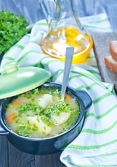 Image showing fresh soup