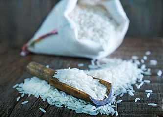 Image showing raw rice