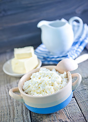 Image showing cottage cheese