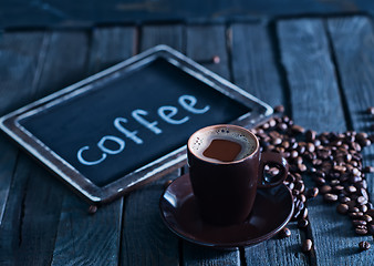 Image showing coffee background