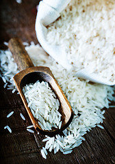 Image showing raw rice