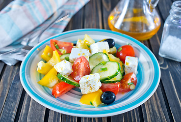 Image showing fresh salad