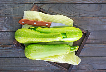 Image showing raw zucchini