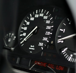 Image showing speedometer