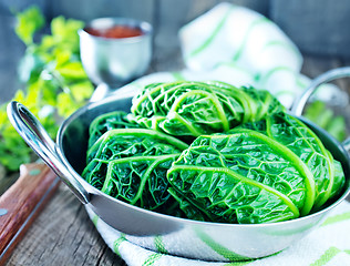 Image showing raw dolma