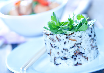 Image showing boiled rice