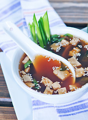 Image showing miso soup