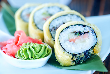 Image showing sushi