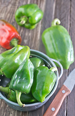 Image showing green pepper