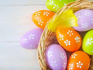 Image showing easter eggs