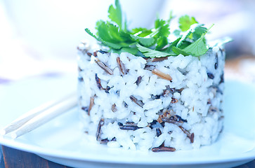 Image showing boiled rice