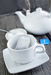 Image showing tea in bag